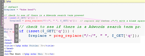 google adwords dynamic keyword insertion