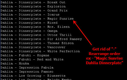 rearrange datafeed